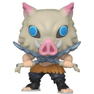 2023 LACC Demon Slayer Inosuke Hashibira Flocked Funko Figure #870
